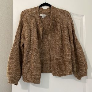 Lucky Brand brown sweater small